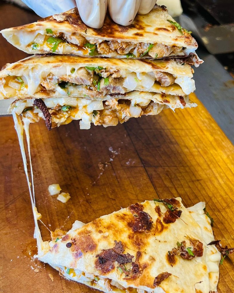 DMV Taqueria CHICKEN QUESADILLA (Halal)