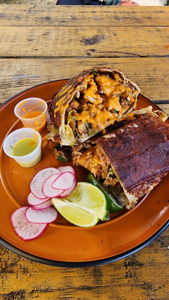 Steak Burrito DMV Taqueria
